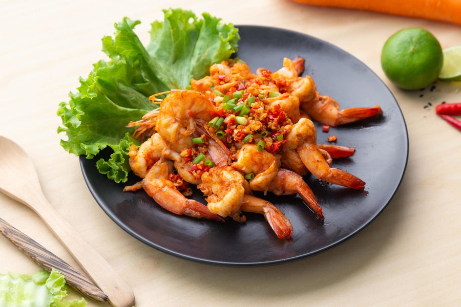 Garlic Chilli Prawns