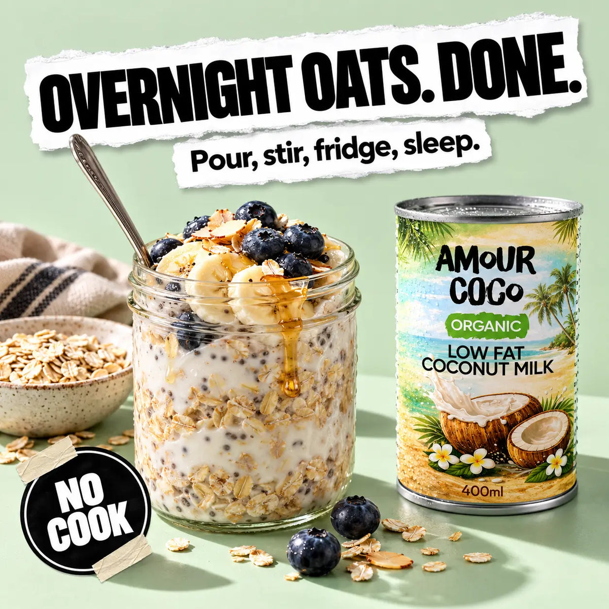 Low Fat Coconut Milk — Pack of 6