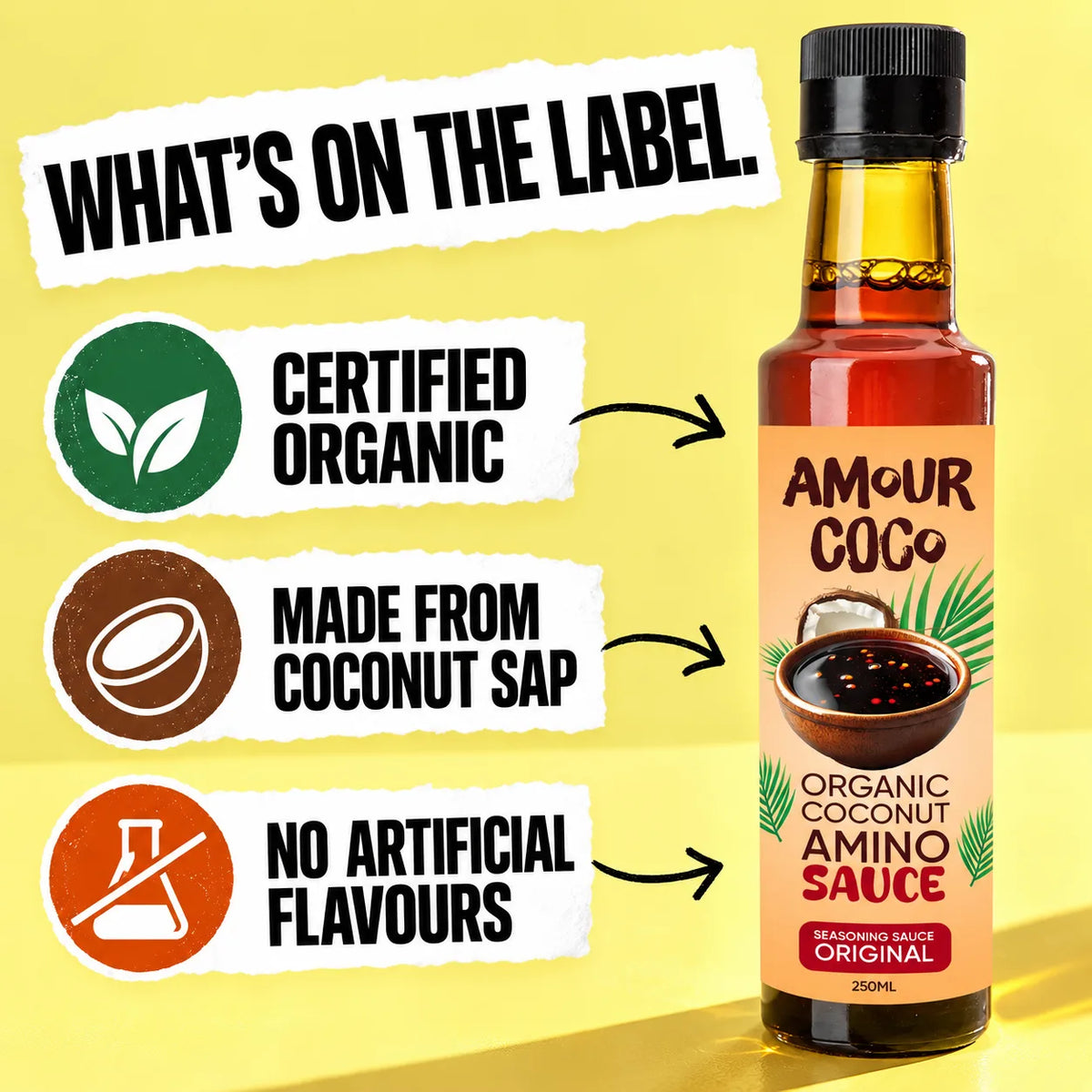 Organic Coconut Amino Sauce — Original