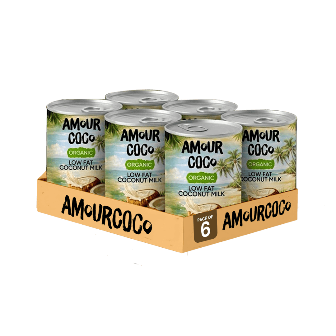 Low Fat Coconut Milk — Pack of 6