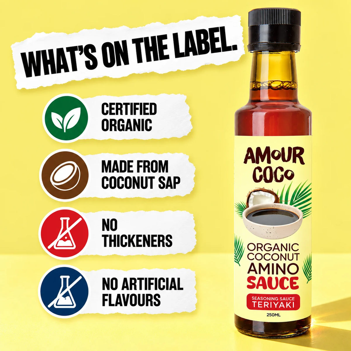 Organic Coconut Amino Sauce — Teriyaki