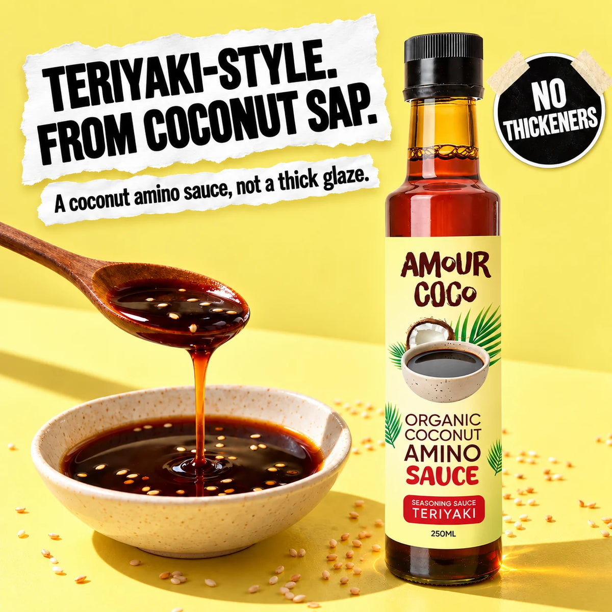 Organic Coconut Amino Sauce — Teriyaki