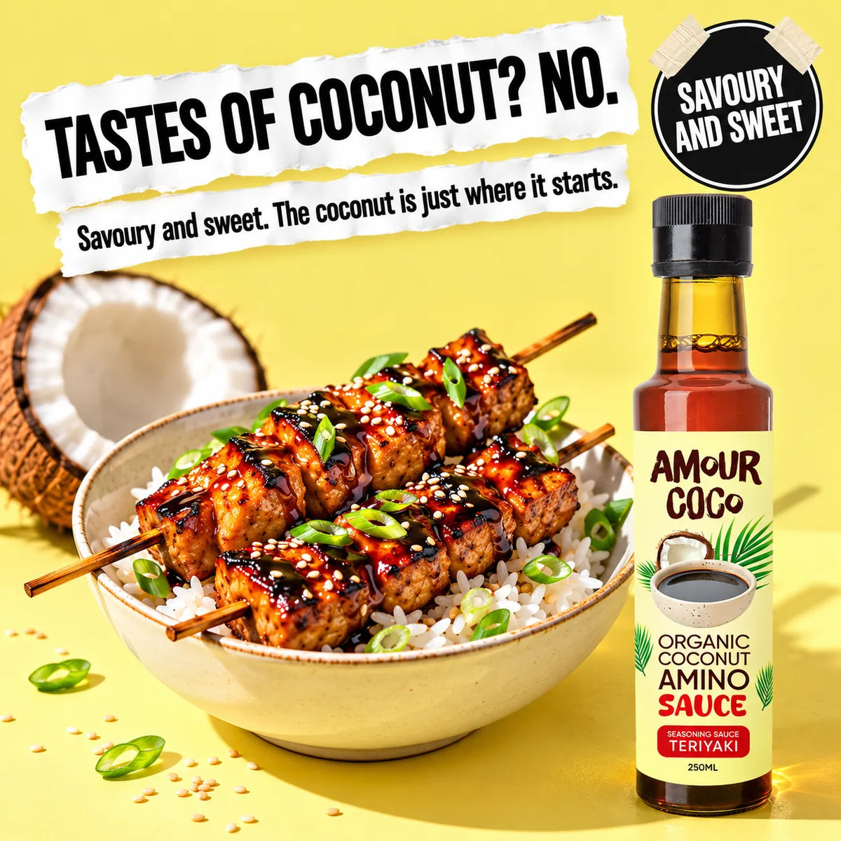 Organic Coconut Amino Sauce — Teriyaki
